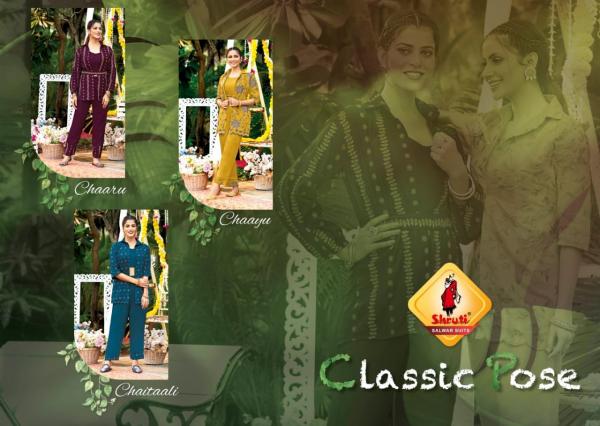 Shruti Classic Pose  Viscose Exclusive Collection Of Western Wear